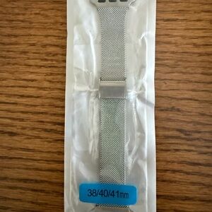 Silver Mesh Band for Smartwatch